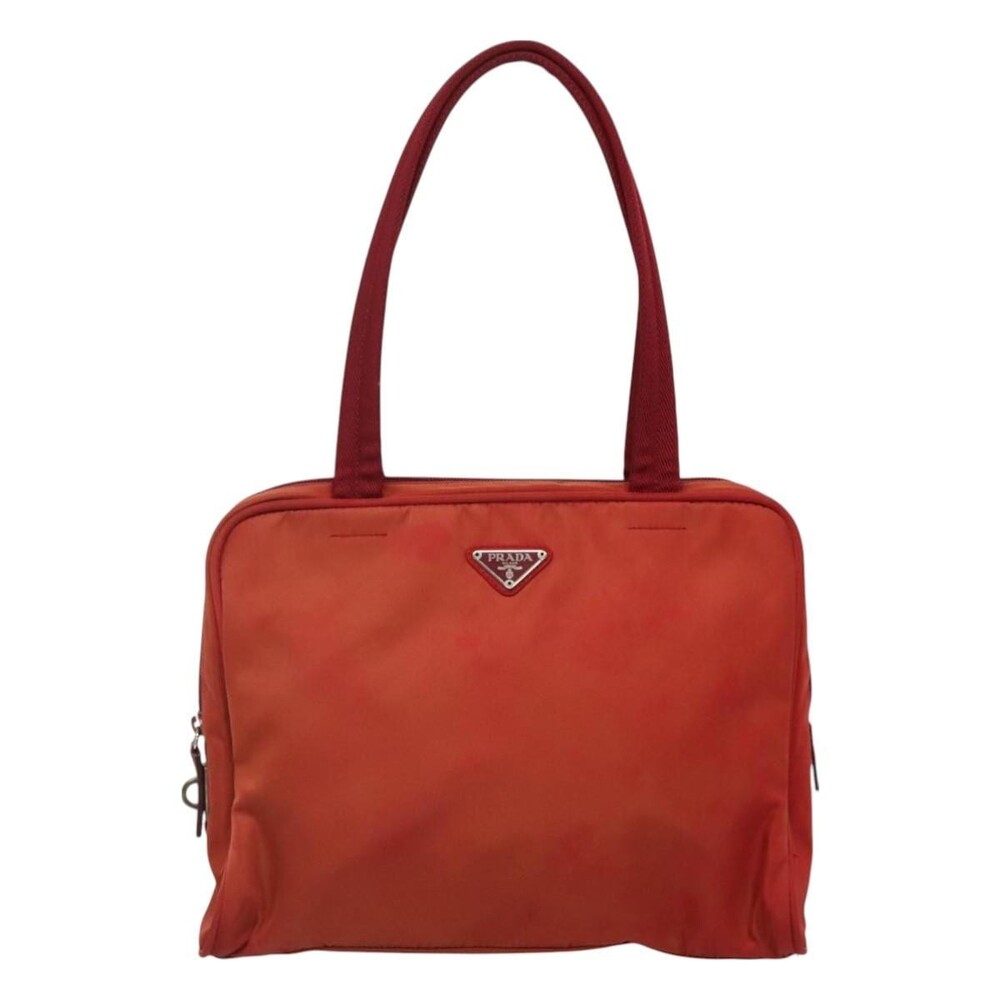Prada Tessuto Handbag Red